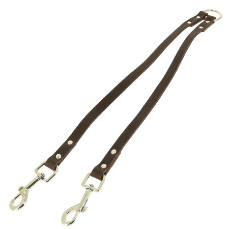 Leather arc, 40 x 1.5 cm, mix of flowers