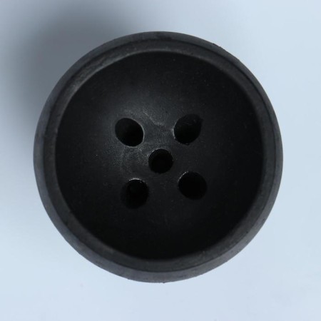 Cup, clay, d = 6.7 cm 7x7.5 cm, black-1