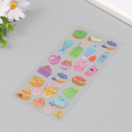 Stickers for creativity plastic "goodies" 9.3x20.4 cm-2