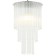 Suspended lamp Imposio 1xe14 40W, size 20x20x49-150 cm, chromium color