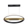 LED LED suspension with the control panel Ambrella Light, Linetech, FL51489, LED, 62 W, ​​4650LUM, 3000-6400K, black color, gold