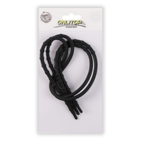 Shoes for shoes, steam, silicone, round d = 5 mm, 45 cm, black color-4