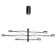 Galexi chandelier, size 110x150x110 cm, 36W 6xled