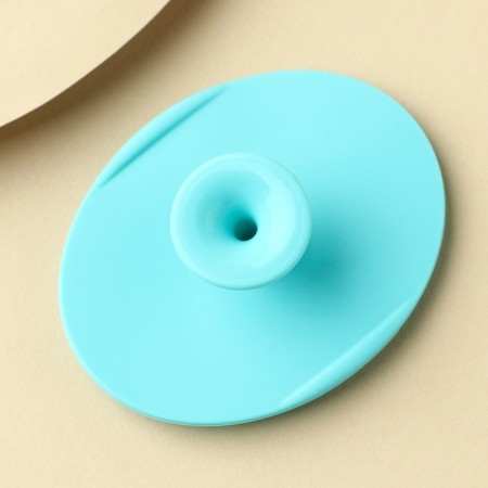 Silicone sponge for washing "You are beautiful", 6.5 x 5 cm-3