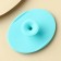 Silicone sponge for washing "You are beautiful", 6.5 x 5 cm