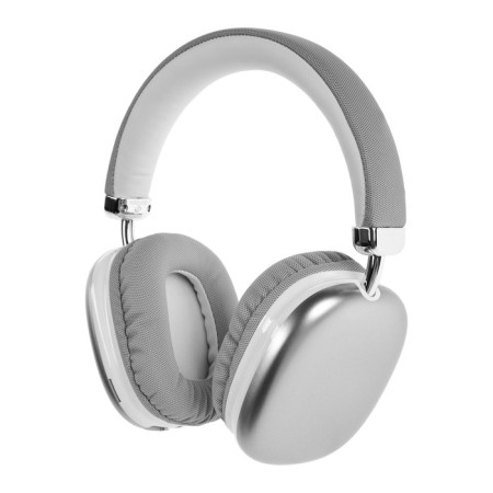 Wireless headphones RX-8 are full-sized, microphone, BT5.3, AUX, 400 Mach, silver-2