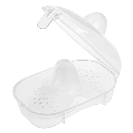Holdings on the chest for feeding babies silicone reusable, set 2 pcs, size L-5
