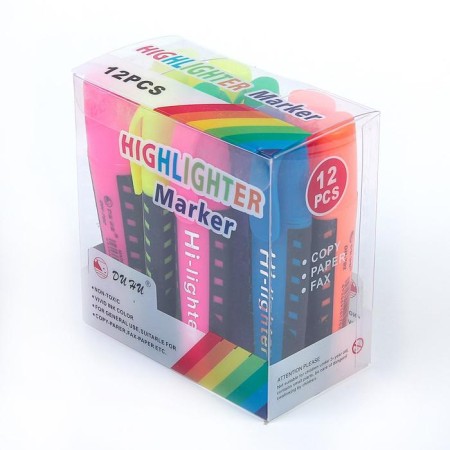 TECHNOTER MARKER, 5 mm, rubberized case, mix-3