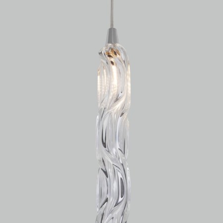 Suspended lamp with a glass plafon Lynn, 3W, G4, 3.5x3.5 cm-4