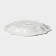 Porcelain dining plate Magistro "suite", D = 25.4 cm, white color