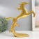 Polystone souvenir "Hall in the Wave" gold 30x27x7 cm
