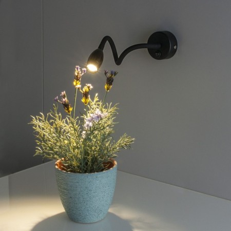 Interior backlight Elektrostandard, Band Led 3 W, 370x60x60 mm, IP20, black color-2