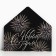 Money envelope "Happy New Year!" glitter, salute, 16.5 x 8cm, new year