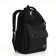 Youth backpack on lightning, 2 departments, 4 pockets, black color