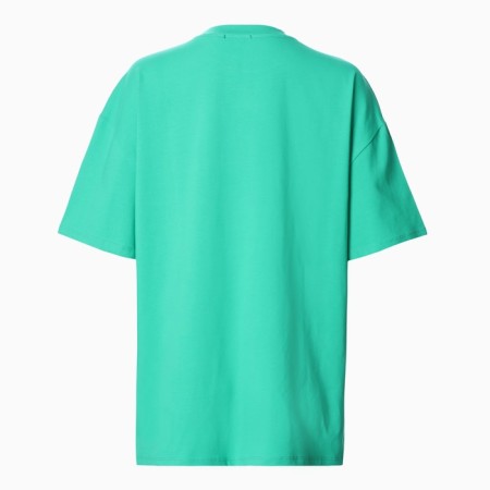 Women's T-shirt, mint color, Oversize size (42-46)-8