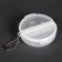 Organizer for needlework, with a chain, 2 compartments, d = 6 × 1.7 cm, the color is transparent