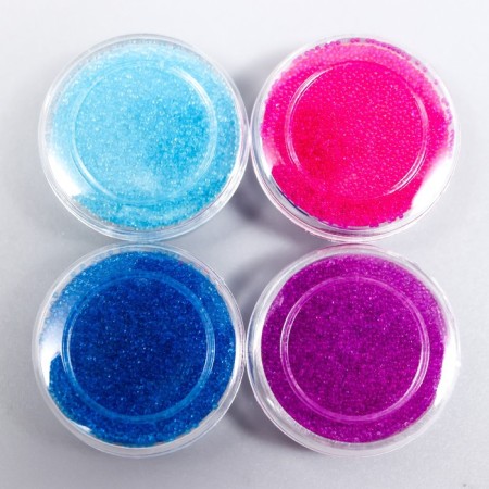 Microb and Blossom Glass Set 4 colors x10 g-1