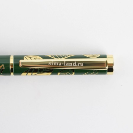 Pen in the gift case to the “dear teacher”, metal, blue paste, 1.0 mm-5