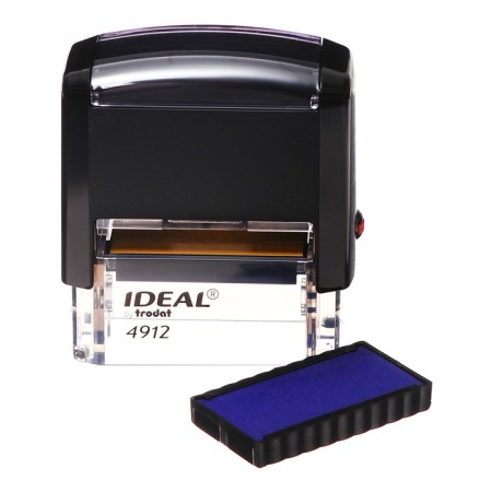 Equipment for stamp automatic Trodat Ideal 4912, 47 x 18 mm, black body-4