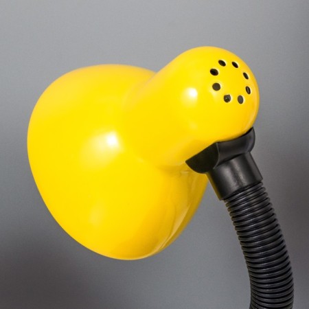 E27 desktop lamp, light regulator on the clamp (220V) yellow (108a) Risalux-3