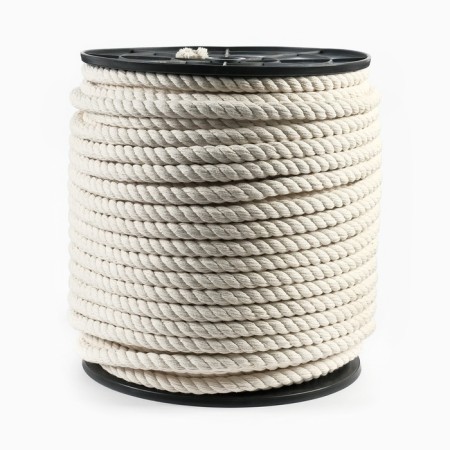 Cotton rope 14 mm (120 m) white