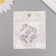 Decor for creativity metal, rhinestones "Butterfly with a drop" silver 2.4x1.3x0.5 cm
