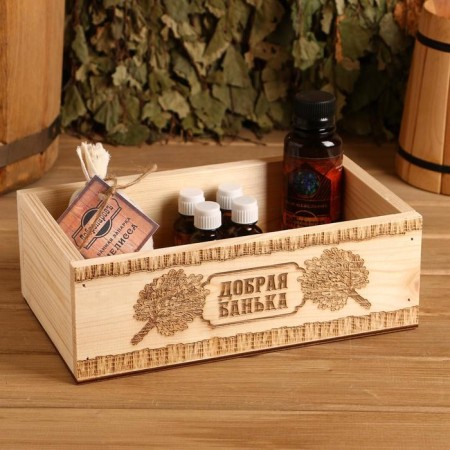 Wooden box, 24.5 × 14 × 8 cm-4