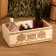 Wooden box, 24.5 × 14 × 8 cm