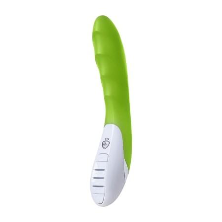 Mystim Sassy Simon vibrator, green color, 27 cm-2