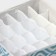 Organizer for storing linen “Laguna”, 24 cells, 30 × 30 × 10 cm, turquoise color