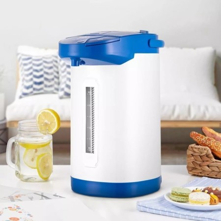 Thermopot KitFort KT-2511-3, 900 watts, 3.7 l, white-blue-1