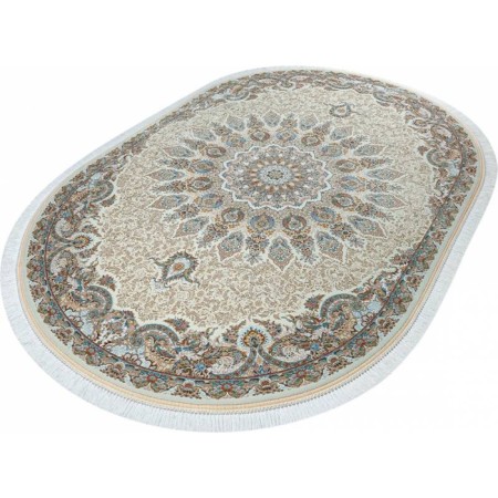 Oval carpet Mashad 1500 G203, size 80x150 cm-2