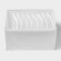 Organizer for storing linen "Arctic", 9 cells, 32 × 25 × 17 cm, white color
