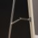 Interior mirror, acrylic, 40 x 150 cm white,
