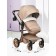 Stroller transformer Farfello Aimile Original, cream color