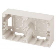 Box for overhead installation, 2 posts, era12, ivory