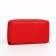 Women's wallet with lightning, red color