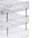 A set of horizontal paper trays with wide loading, City, 3 pcs., On metal rods, transparent