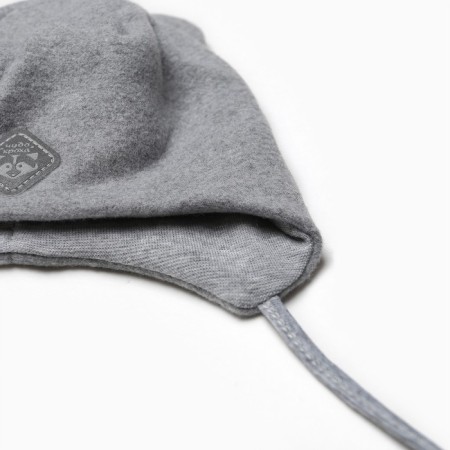 Children's hat, dark gray color, size 46-48-1