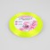 Satin tape, 6 mm × 23 ± 1 m, color neon light green No. 58