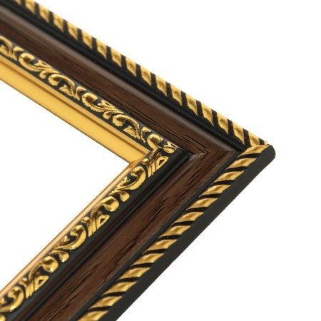 Frame for paintings (mirrors) 15 x 21 x 3.0 cm, plastic, calligrata 6448, gold-2