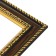 Frame for paintings (mirrors) 15 x 21 x 3.0 cm, plastic, calligrata 6448, gold