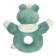 The rattle is soft on the ring "Frogstik", I crush me