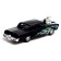 Metal Muscle Car, scale 1:32, light and sound, inertia, black color
