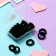 Hair elastic band "Fresh fruit" (set 25 pcs) 1.5 cm, black