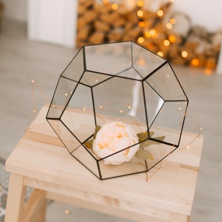 Florarium "ball" Big (seam black)-3