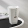Kashpo for flowers with an insert "Grace", 1.4 l (800 ml), white color