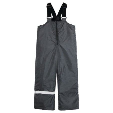 Pants are children insulated, height 110 cm, graphite color-2