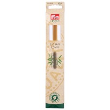 Stock, bamboo, 2.0 mm/20cm knitting needles, 5 pcs