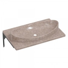 Furniture Santa “Vega 70” 900142, cast marble, river sand color